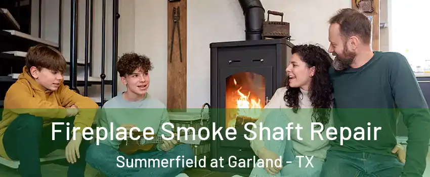 Fireplace Smoke Shaft Repair Summerfield at Garland - TX