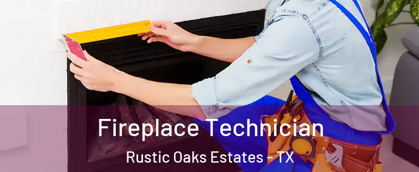 Fireplace Technician Rustic Oaks Estates - TX
