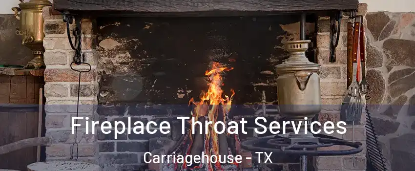Fireplace Throat Services Carriagehouse - TX