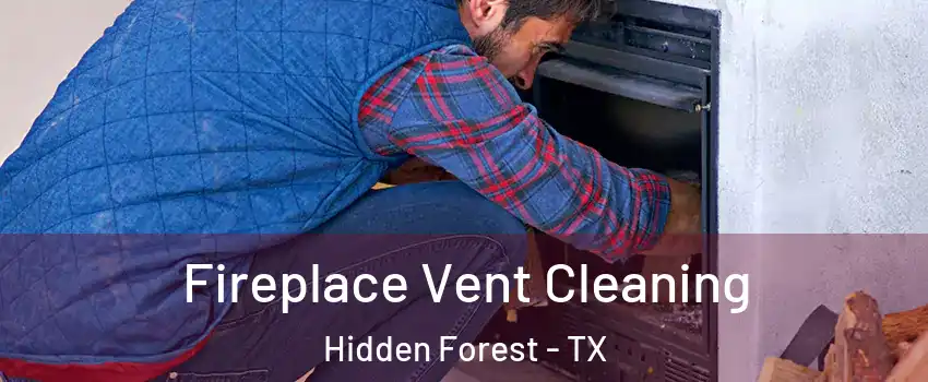 Fireplace Vent Cleaning Hidden Forest - TX