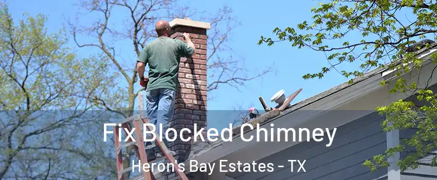 Fix Blocked Chimney Heron's Bay Estates - TX