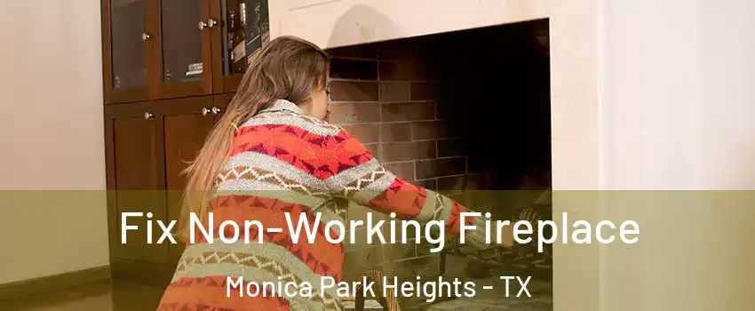Fix Non-Working Fireplace Monica Park Heights - TX