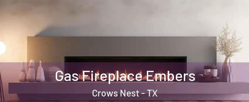 Gas Fireplace Embers Crows Nest - TX