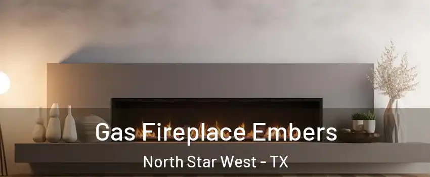Gas Fireplace Embers North Star West - TX