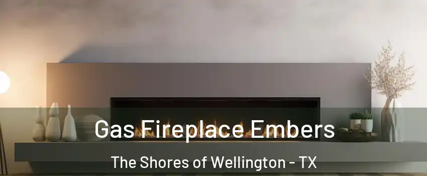 Gas Fireplace Embers The Shores of Wellington - TX