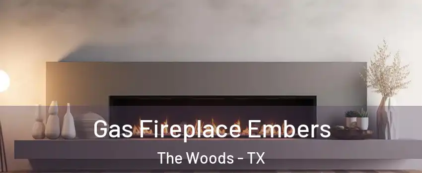 Gas Fireplace Embers The Woods - TX