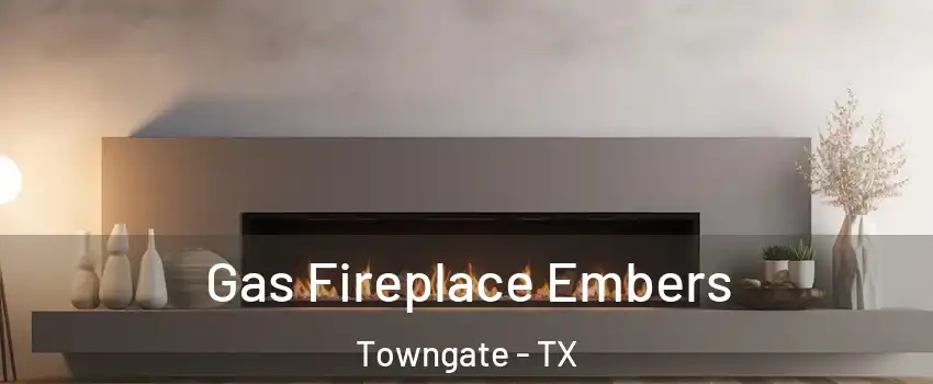 Gas Fireplace Embers Towngate - TX