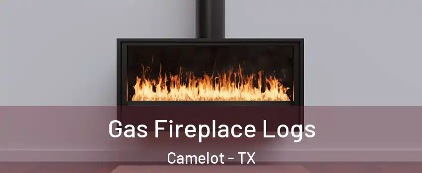 Gas Fireplace Logs Camelot - TX