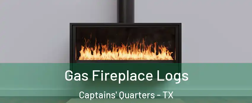 Gas Fireplace Logs Captains' Quarters - TX