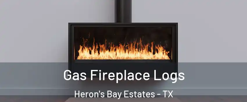 Gas Fireplace Logs Heron's Bay Estates - TX