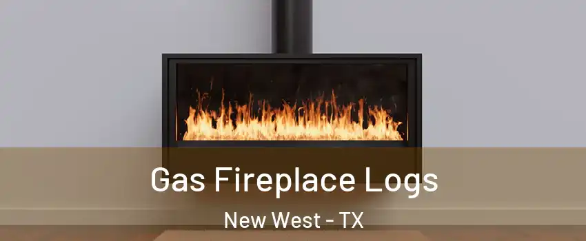 Gas Fireplace Logs New West - TX