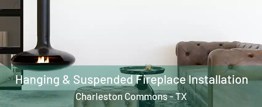 Hanging & Suspended Fireplace Installation Charleston Commons - TX