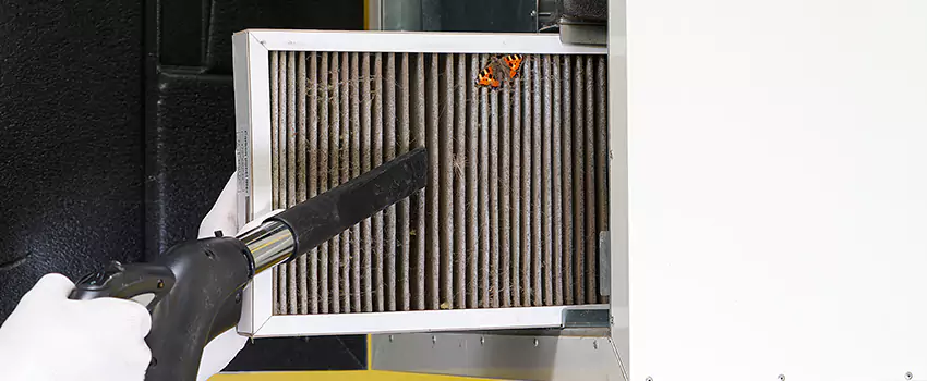 Clogged Air Duct Cleaning Process in Garland, TX