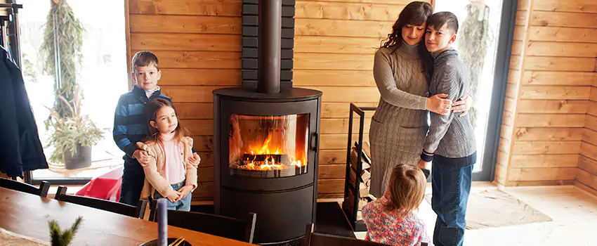 Morso Cast Iron Fireplace Insert Installation in Garland, Texas