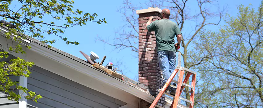 Vinyl and PVC Chimney Flashing Installation in Crows Nest, TX