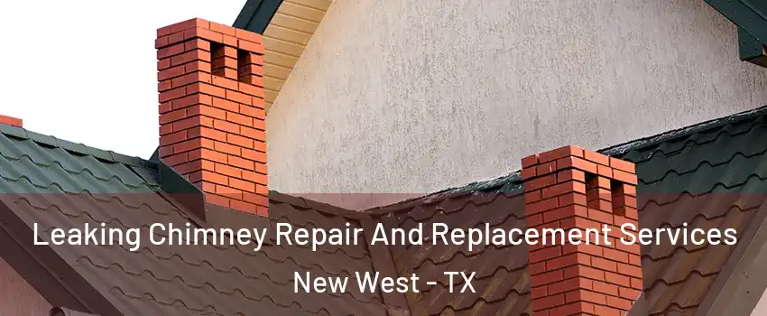 Leaking Chimney Repair And Replacement Services New West - TX