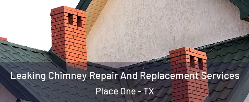 Leaking Chimney Repair And Replacement Services Place One - TX