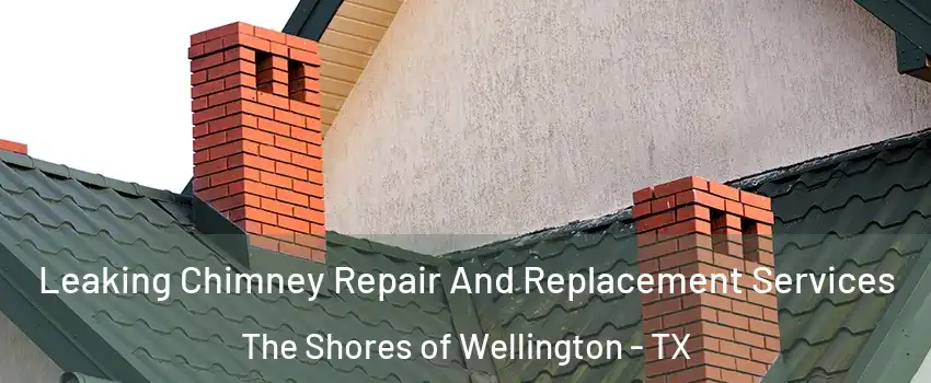 Leaking Chimney Repair And Replacement Services The Shores of Wellington - TX