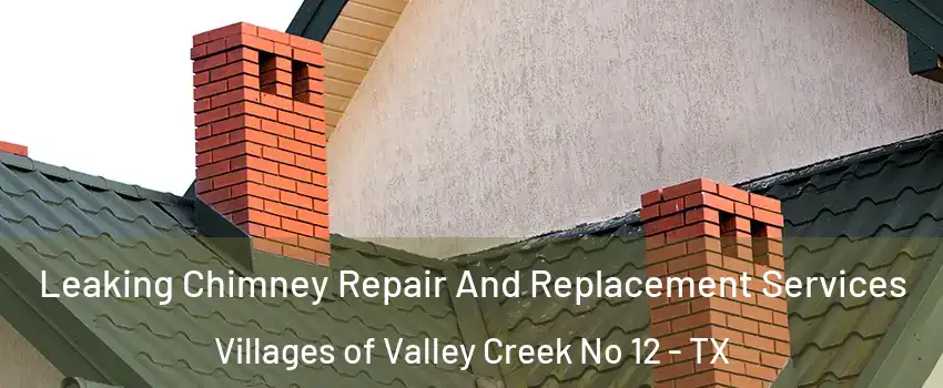 Leaking Chimney Repair And Replacement Services Villages of Valley Creek No 12 - TX
