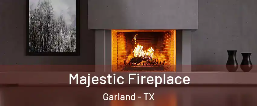 Majestic Fireplace Garland - TX