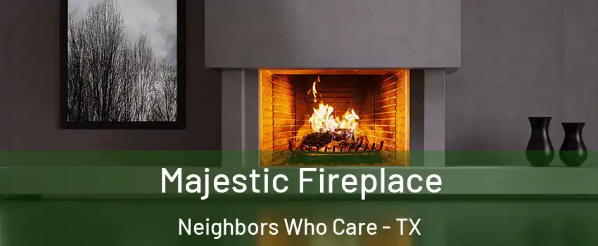 Majestic Fireplace Neighbors Who Care - TX