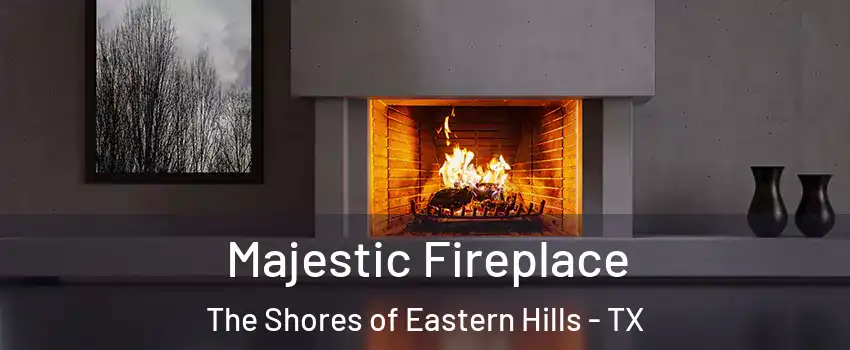 Majestic Fireplace The Shores of Eastern Hills - TX