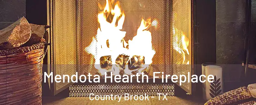 Mendota Hearth Fireplace Country Brook - TX