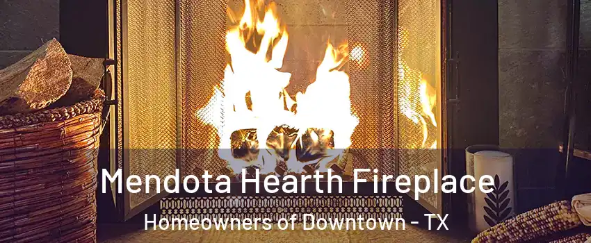 Mendota Hearth Fireplace Homeowners of Downtown - TX