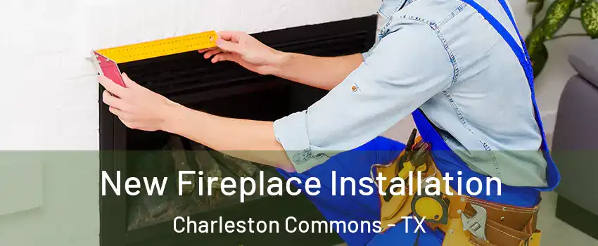 New Fireplace Installation Charleston Commons - TX