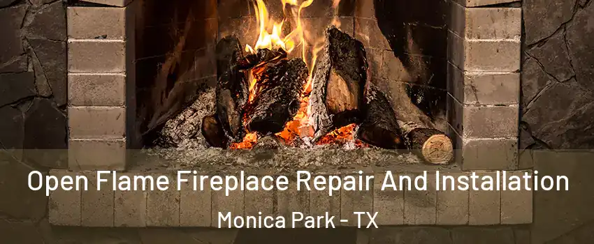Open Flame Fireplace Repair And Installation Monica Park - TX