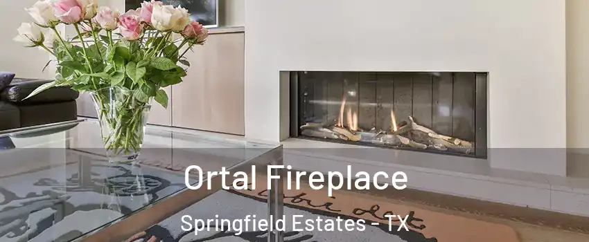 Ortal Fireplace Springfield Estates - TX