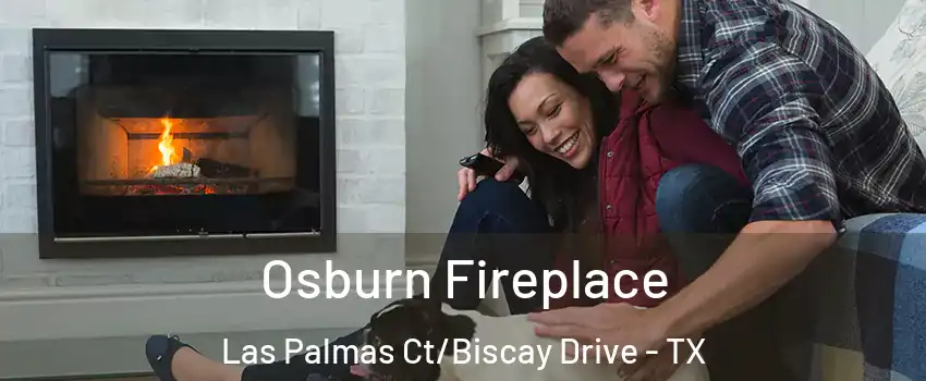 Osburn Fireplace Las Palmas Ct/Biscay Drive - TX