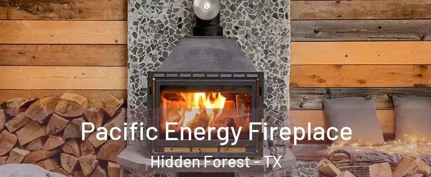 Pacific Energy Fireplace Hidden Forest - TX
