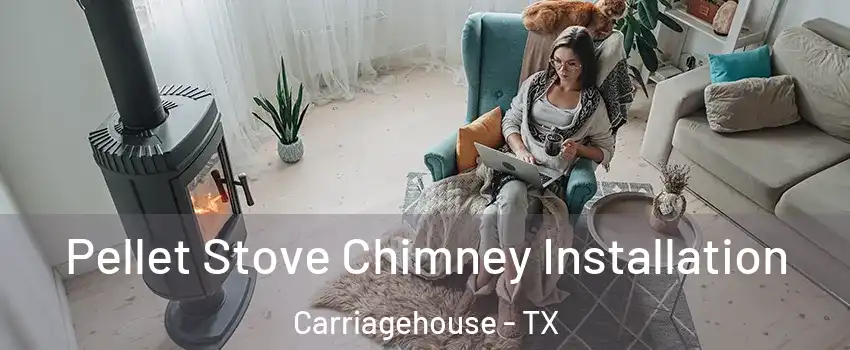 Pellet Stove Chimney Installation Carriagehouse - TX