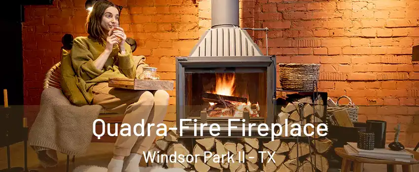 Quadra-Fire Fireplace Windsor Park II - TX