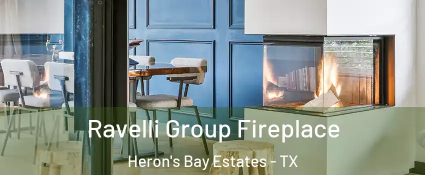 Ravelli Group Fireplace Heron's Bay Estates - TX
