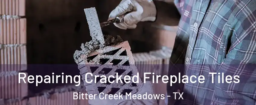 Repairing Cracked Fireplace Tiles Bitter Creek Meadows - TX
