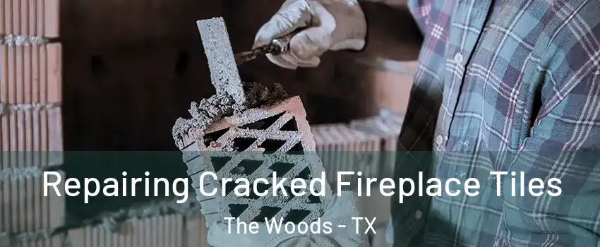 Repairing Cracked Fireplace Tiles The Woods - TX
