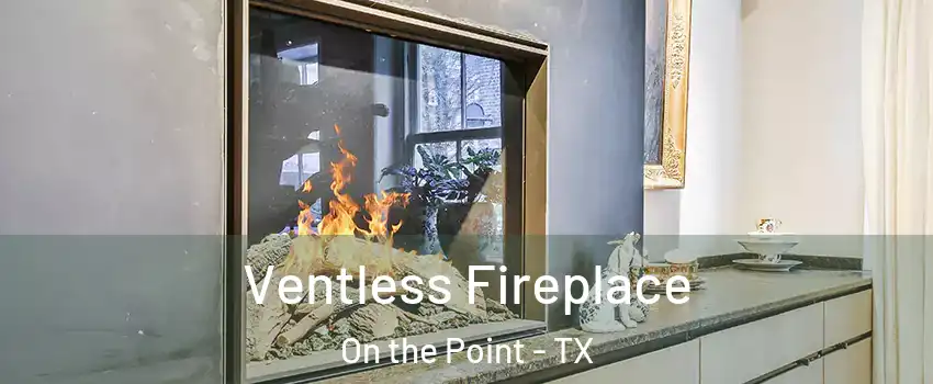 Ventless Fireplace On the Point - TX