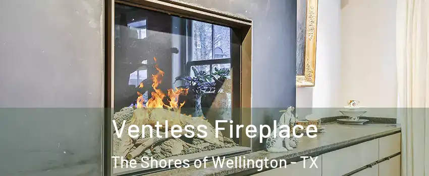 Ventless Fireplace The Shores of Wellington - TX