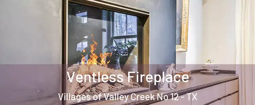 Ventless Fireplace Villages of Valley Creek No 12 - TX