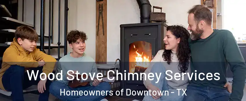 Wood Stove Chimney Services Homeowners of Downtown - TX